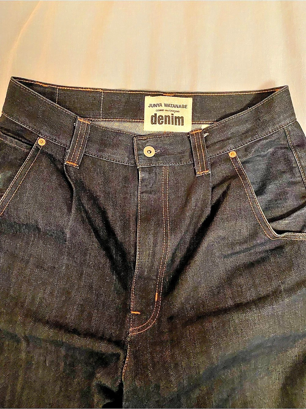 Junya Watanabe denim Cropped Jeans Indigo - Japan